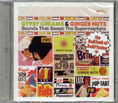 NEW Gypsy Creams & Ginger Nuts Sounds That Swept the Supermarkets 60s-70s CD OOP