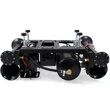 HornBlasters Stealth Spare Tire Replacement Train Horn Kit for Full Size Pickup