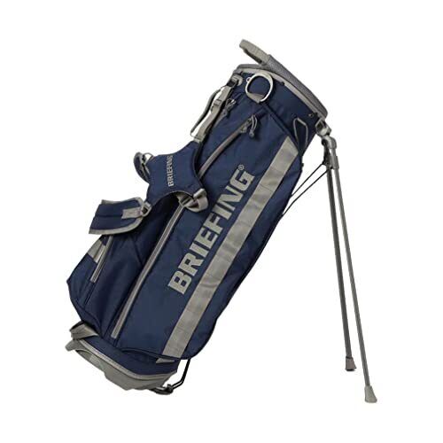 BRIEFING Golf Stand Bag CR-4 #02 XP WOLF GRAY BRG223D24 ‎NAVY（C076） - Picture 1 of 7