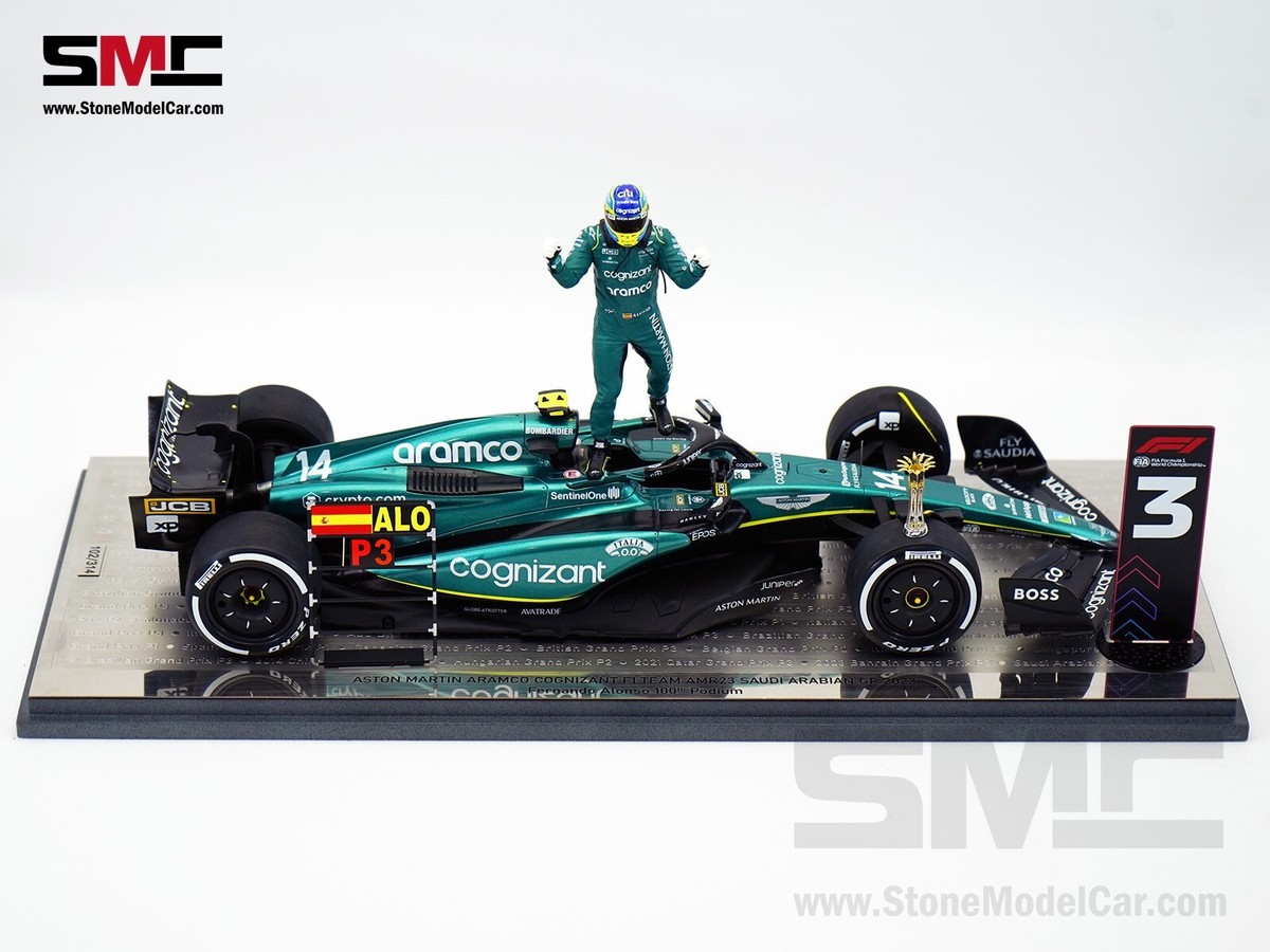 Aston Martin F1 AMR23 #14 Fernando Alonso Saudi Arabian 2023 Spark