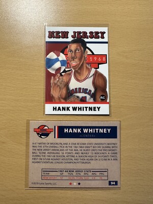 2019 Lana Sports 1967-68 ABA - Hank Whitney #94 (RC) for sale