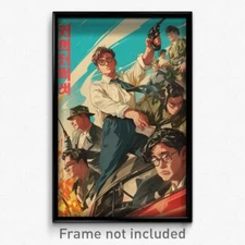 Korean Movie Poster - Man Feeling Worthy, Sophisticated Kneehighs (Art Print)