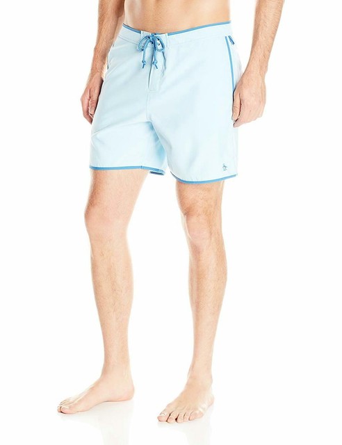 penguin swim trunks