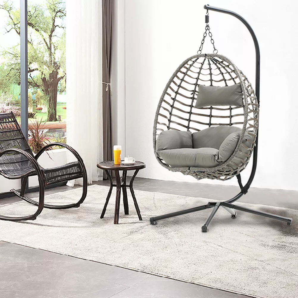 Rattan wicker online egg chair