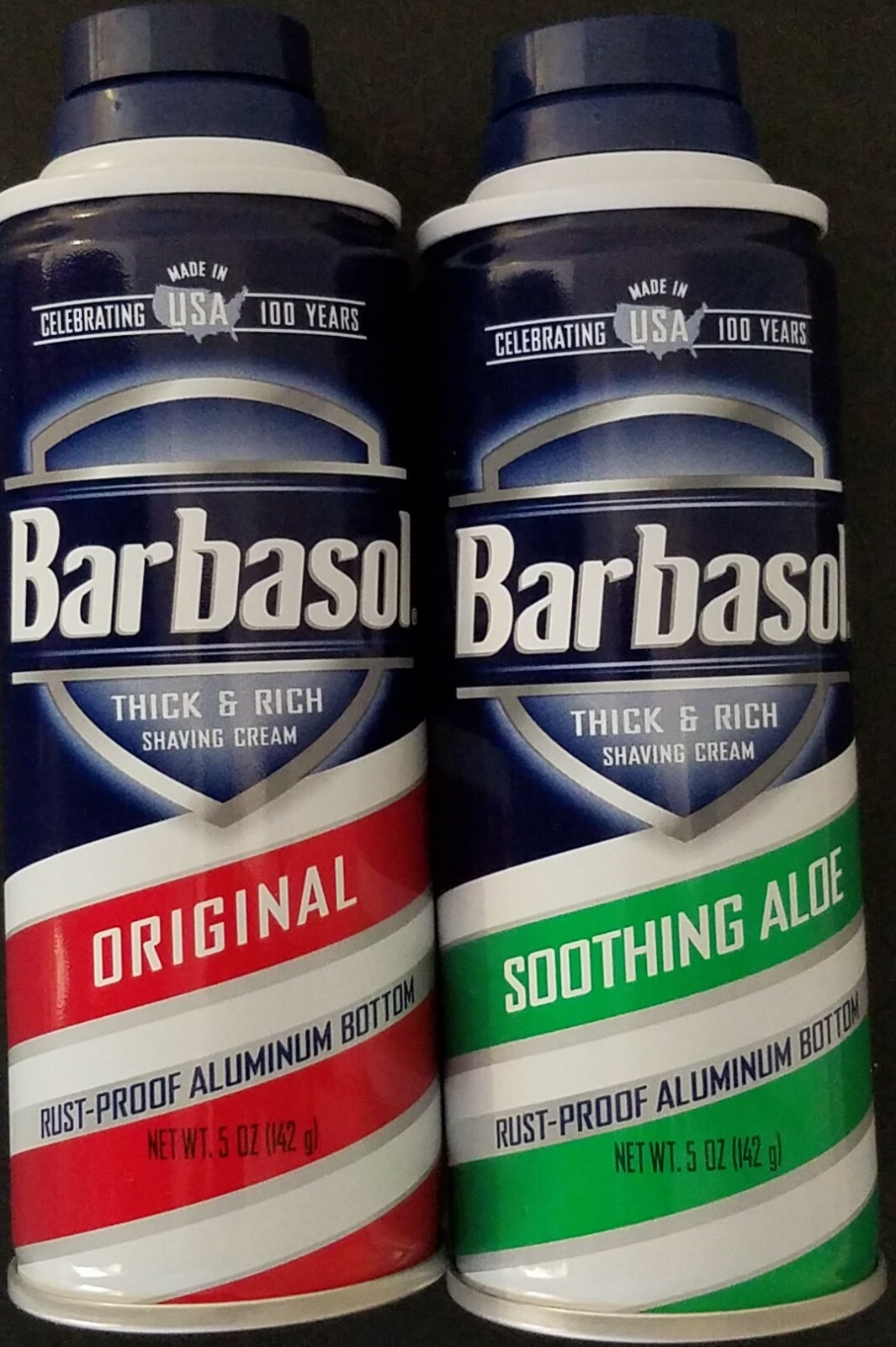 BARBASOL SHAVING CREAM Aerosol Can Shave SELECT Original or Soothing