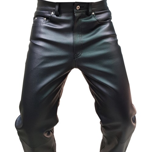 Mens Real Black or Brown Leather 501 