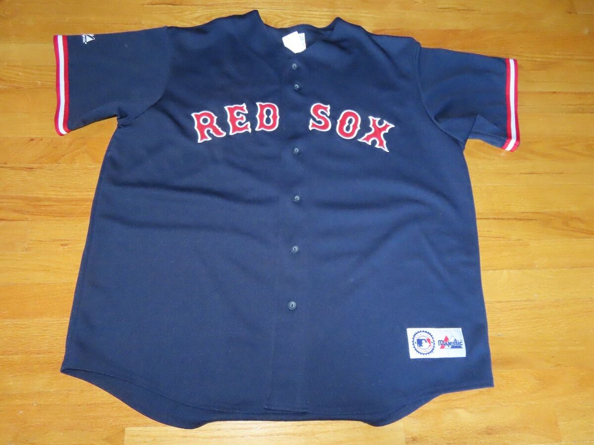 MLB Boston Red Sox Women's Short Sleeve Button Down Mesh Jersey