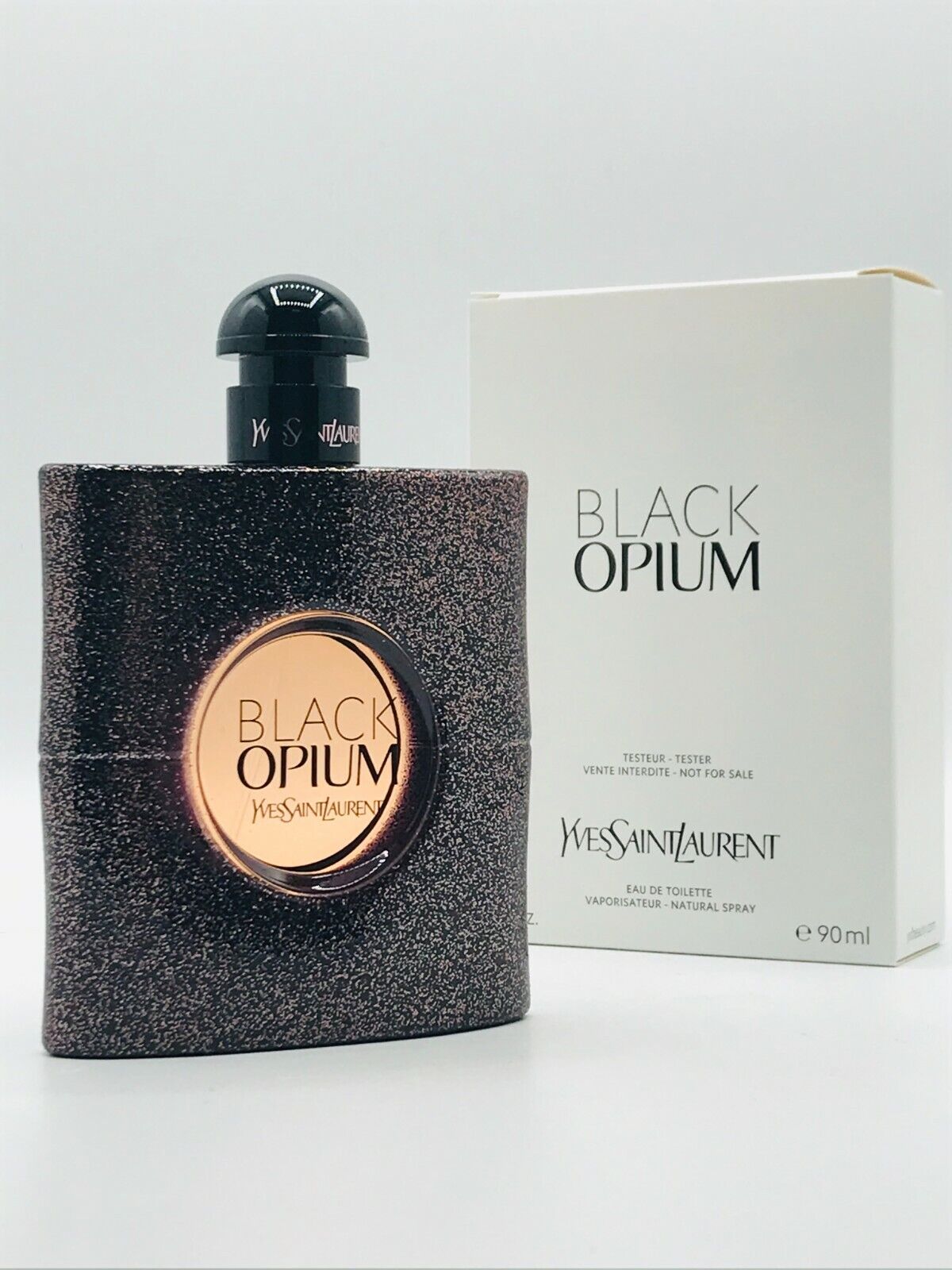 Yves Saint Laurent Black Opium Perfume edt Women Spray 3.0 oz Box As Shown