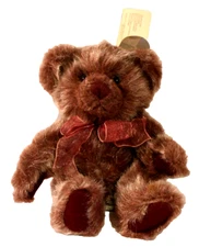 NWT RUSS Boysenberry Teddy Bear Plush Stuffed Animal Toy VTG