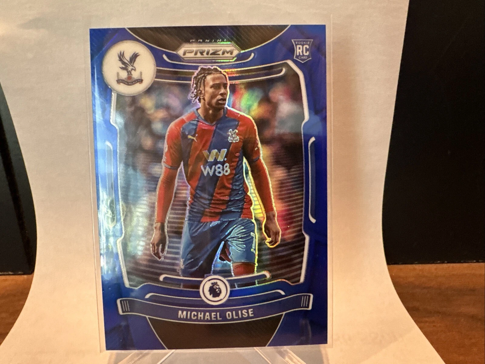 2021-22 Panini Premier League Soccer Blue Prizm Rookie Michael Olise /340
