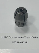 11/64" Universal Type Y DA Double Angle Taper Collet 55097 01719  NEW 21474
