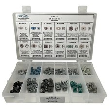 105 Piezas G.M. Kit surtido de tuercas de empuje especiales -12 tipos de guardabarros de panel de parachoques