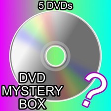 DVD mystery box; 5 DVDs included
