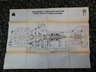 Vtg INTERNATIONAL HARVESTER 500 Series C Crawler 42X31 Poster IH Torque Conv A7