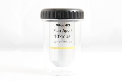 Nikon CFI Plan Apo Lambda 10x / 0.45 DIC N1 ∞/0.17 WD 4 Microscope ...
