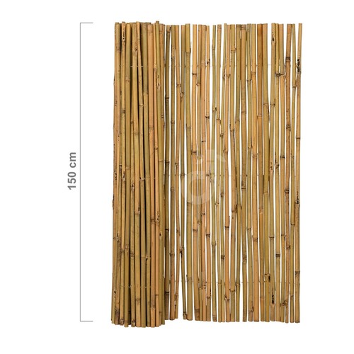 Sichtschutz BALI NATURE Bambus Garten Gartenzaun Windschutz Sichtschutzmatte BxH - Bild 20 von 35