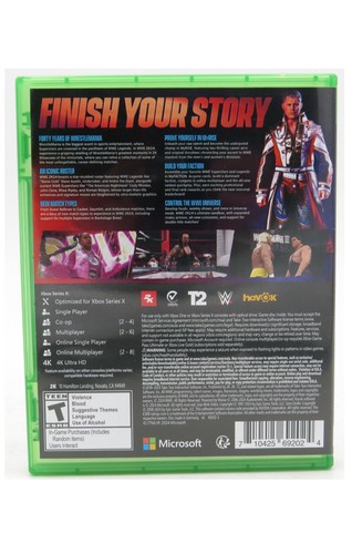 WWE 2K24 - Microsoft Xbox Series X & Xbox One In Original Case - Picture 2 of 2