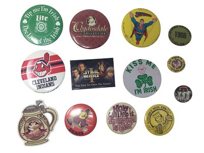Vintage Collectible Assortment of Pins (13 total) | eBay