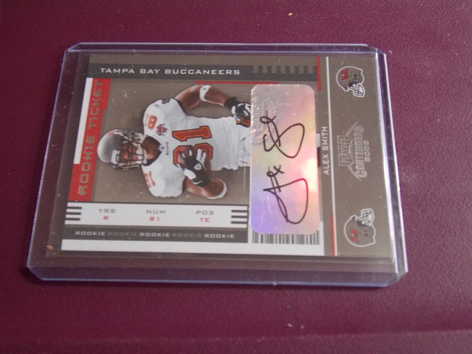 2005 Playoff Contenders Rookie Ticket Alex Smith #182 Rookie Auto RC