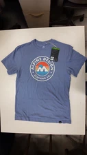 Alpine Design Men's Graphic Tee Smokey Slate, Choose Size, NEW!!