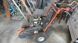DR STUMP GRINDER PRO ELECTRIC START LIGHTLY USED LOCAL PICK UP ONLY