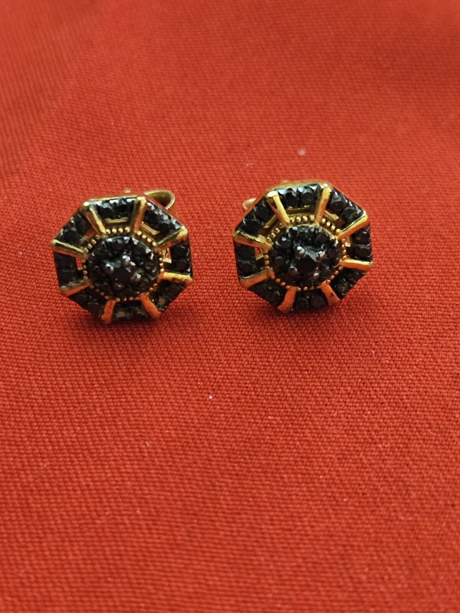 Gold Over Sterling Earrings View 2