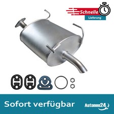 Endschalldämpfer für Nissan Almera Tino 1.8i 16V 82 KW ab. Bj. 2000 Auspuff