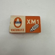 Osram Vacublitz XM 1 Photo Flashes Camera Flash Light Bulbs Vintage 5 Pk New