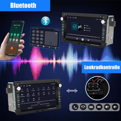 GPS AHD Für VW Polo 9N Golf 4 Passat B5 T5 Android 13 64G Autoradio Carplay 64G - Bild 11 von 15