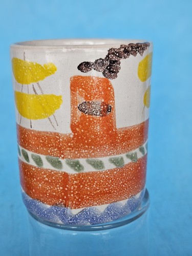 DeSIMONE POTTERY ITALIA, TAZA DE CAFÉ, TAZA, 4 1/4", ¡SE ENVÍA HOY!, CORTADORA, BARCO - Imagen 6 de 20