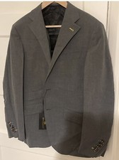 Jennis  Warmann 3 piece tweed lined suit trousers waistcoat jacket blazer 44