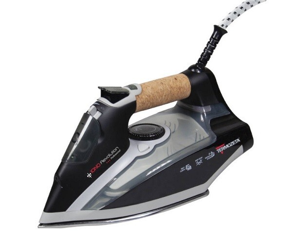 FERRO DA STIRO A VAPORE TERMOZETA IONO REVOLUTION 73472 2400 W PIASTRA INOX