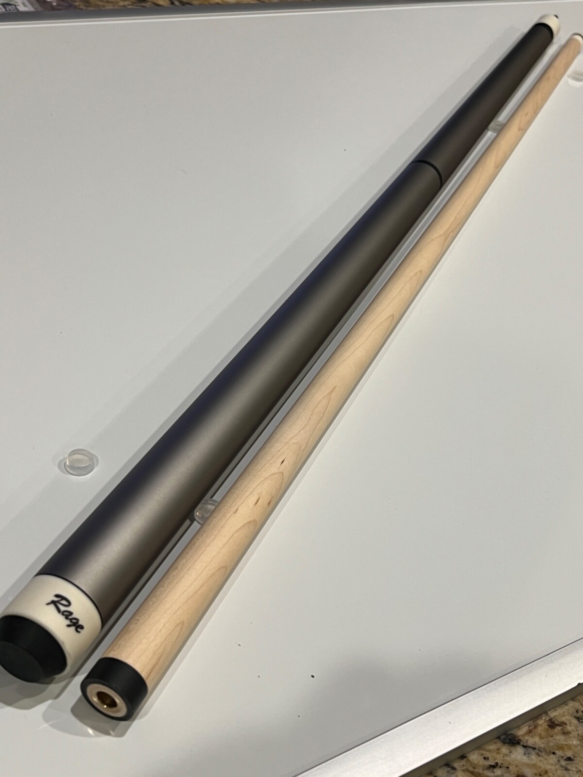 RAGE SILVER HEAVY HITTER BREAK JUMP CUE RGJBHH NEW FREE SHIPPING FREE ...