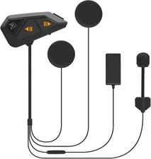 Motorcycle Helmet Bluetooth Headset Intercom with Music Share, Universal FG 1200
