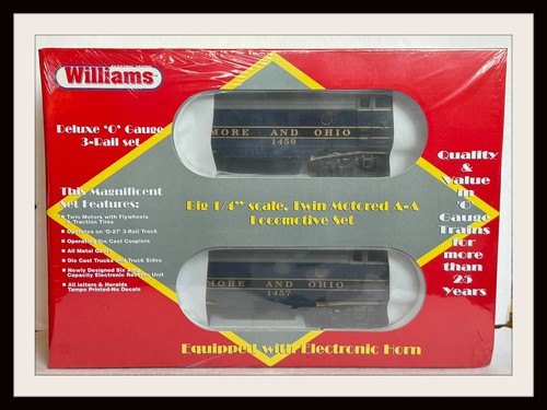 Williams B & O F7 AA Units # 1457 (Powered) & 1459 (Dummy) New Old Stock