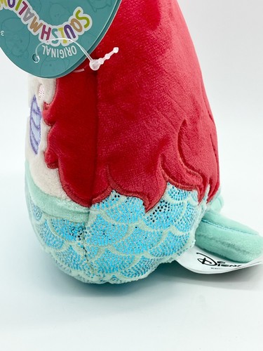 Squishmallow Disney ARIEL 6"" kleine Meerjungfrau Plüschtier 2022 neu mit Etikett - Bild 5 von 9