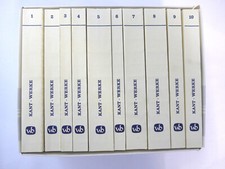 KANT-WERKE im Schuber 1-10 Darmstädter Ausgabe 1975