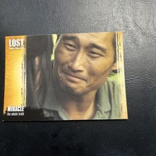 Bxd Lost Season 2 Two 2006 InkWorks #33 Miracle Daniel Dae Kim Jin Kwon