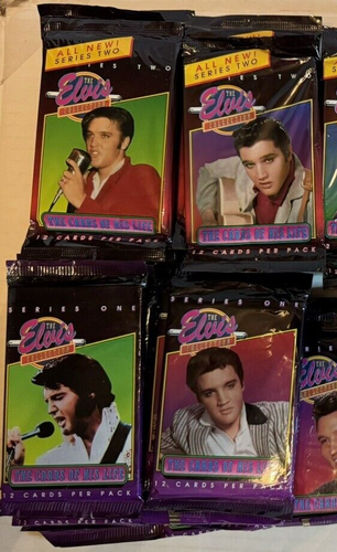 1992 THE ELVIS COLLECTION 12 Card packs (72) Packs RIVER GROUP FACTORY SEALED - Picture 2 of 4