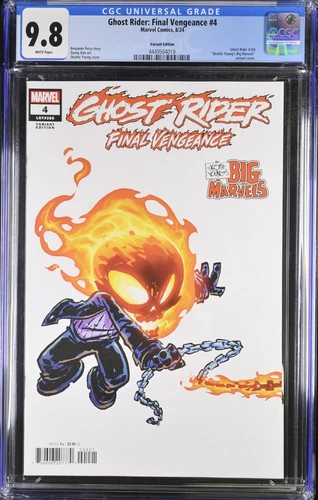 Ghost Rider Final Vengeance #4 CGC 9.8 Skottie Young Big Marvel Variant Cv 2024