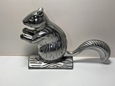 Vintage Davy Crackit The Squirrel Nutcracker Cast Aluminum  