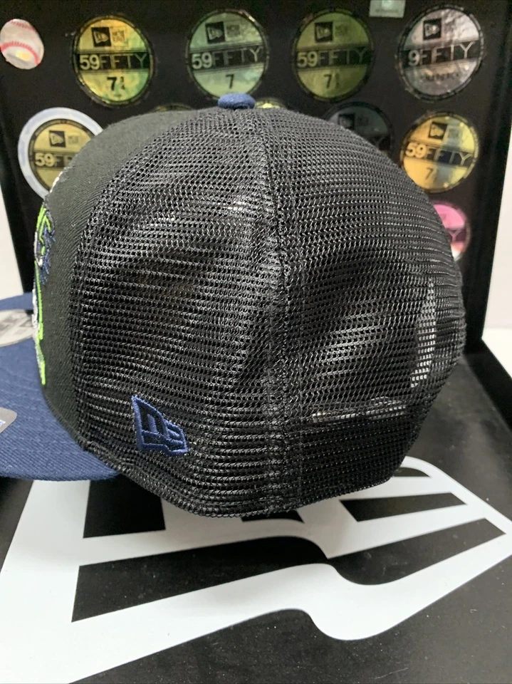 Seattle Seahawks New Era 9Fifty Colección “NFL Casco Camionero” Gorra SnapBack Foto 3 de 4