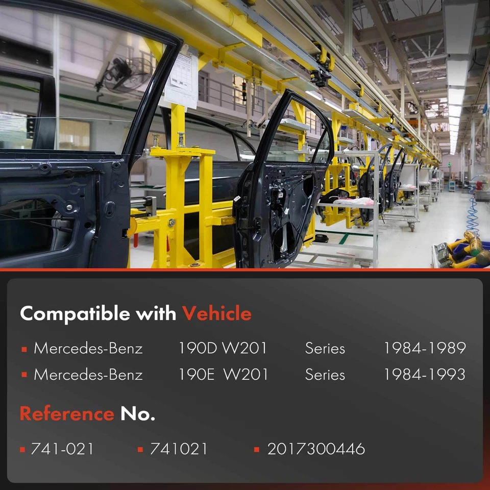 Regulador ventana con motor trasero derecho mercedes-benz w201 190d 84-89 190e 84-93 Foto 4 de 4