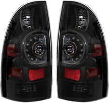Smoked Rear Brake Lamp Tail Lights Replacement for 2005-2015 Toyota Tacoma