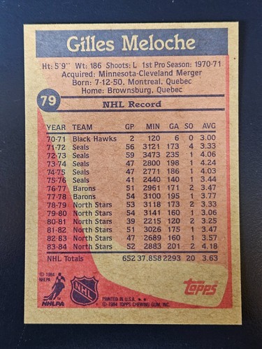 1984-85 Topps Hockey Cards Complete Your Set You Pick Choose #1 - 165 - Picture 157 of 323