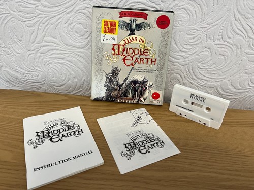 War In Middle Earth Commodore 64 Cassette - Working -👽👾Retro Gift Idea👾👽 - Afbeelding 9 van 24