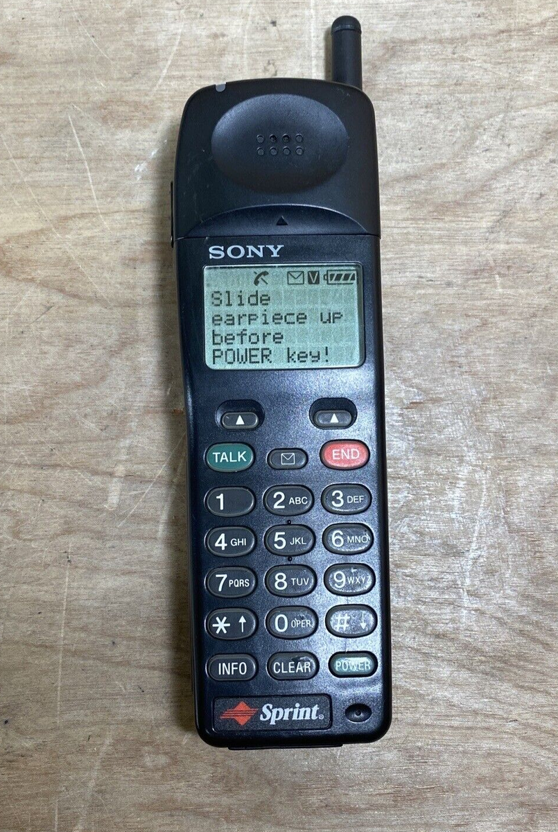 Vintage Sony CM-D600S Flip Up Top Candy Bar Cell Phone Sprint | eBay