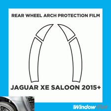 Für Jaguar Xe 4-door Limousine 15 + Klar Heck Radlauf Schutz Folie Pfa