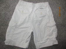 Boy's cargo shorts by Polo Ralph Lauren Size 12 Off white