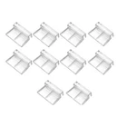 10PCS 8/10mm Transparent Acrylic Aquarium Bracket Fish Tank Glass Cover Holder